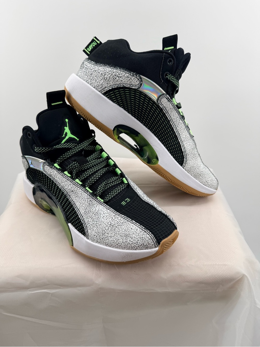 Jordan 35 Bayou Boys Brand New Alt Box Size 10.5